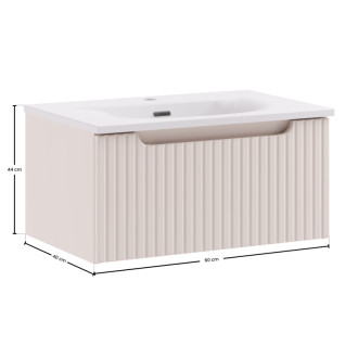 Comad SET-NOC 60CM 1S SKY 3 Kúpeľňová zostava 60 cm s nábytkovým umývadlom SKY