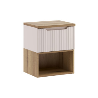 Comad SET-NOC B OAK 50CM 1S LR Koupelnová sestava 50 cm s deskou
