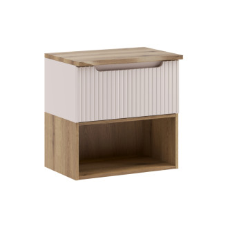 Comad SET-NOC B OAK 60CM 1S LR Kúpeľňová zostava 60 cm s doskou