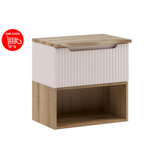 Comad SET-NOC B OAK 60CM 1S LR Kúpeľňová zostava 60 cm s doskou