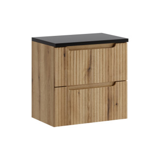 Comad SET-NOCE B BLACK S 60CM Kúpeľňová zostava 60 cm s doskou