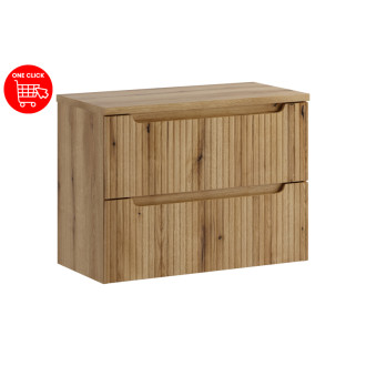 Comad SET-NOCE B OAK 80CM S Kúpeľňová zostava 80 cm s doskou