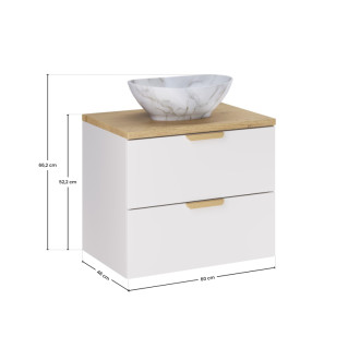 Comad SET-ASW B CREMONA 60CM UN PATI Kúpeľňová zostava 60 cm