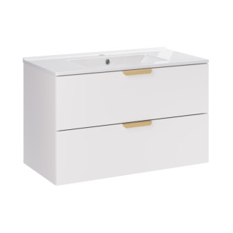 Comad SET-ASW 80CM LAVA Kúpeľňová zostava 80 cm s nábytkovým umývadlom Lava
