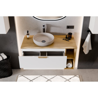Comad SET-ASW 80CM LAVA Kúpeľňová zostava 80 cm s nábytkovým umývadlom Lava