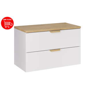 Comad SET-ASW B CREMONA 80CM Kúpeľňová zostava 80 cm s doskou