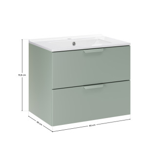 Comad SET-ASG 60CM LAVA Kúpeľňová zostava 60 cm s nábytkovým umývadlom Lava