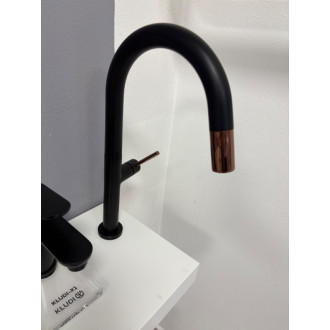 VÝPREDAJ Rea Batéria umývadlová vysoká Apollo BlackRose Gold REA-B9601