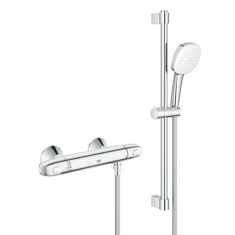 Sprchová batéria Grohe Grohtherm 1000 New so sprchovým setom chróm 34820005