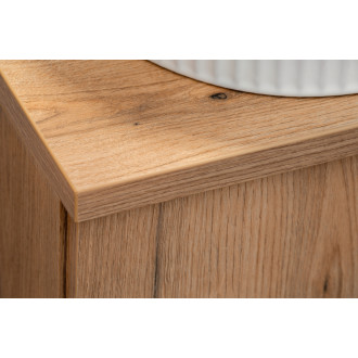 Comad SET-NOC B OAK 80CM 1S Koupelnová sestava 80 cm s deskou
