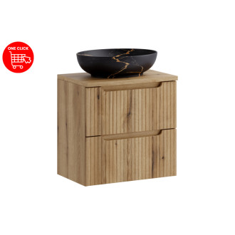 Comad SET-NOCE B OAK 60CM S UN MONA Kúpeľňová zostava 60 cm