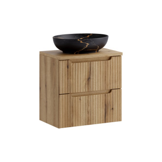 Comad SET-NOCE B OAK 60CM S UN MONA Kúpeľňová zostava 60 cm