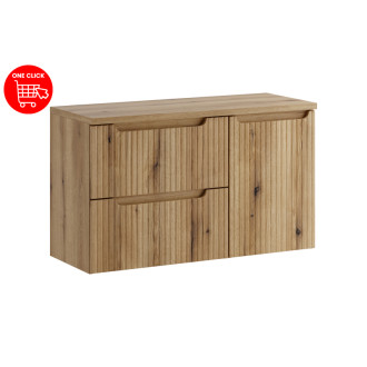 Comad SET-NOCE B OAK 100CM S LB Kúpeľňová zostava 100 cm