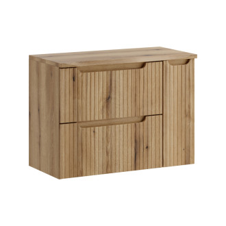 Comad SET-NOCE B NAT OAK 80CM S Koupelnová sestava 80 cm s deskou