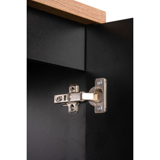 Comad SET-NOCE B BLACK 120CM S Kúpeľňová zostava 120 cm s doskou
