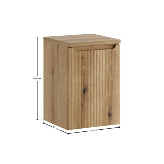 Comad SET-NOCE B OAK 40CM LB Kúpeľňová zostava 40 cm s doskou