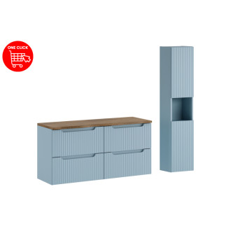 Comad SET-NOD B NAT CASELLA 120CM S HC Kúpeľňová zostava 120 cm