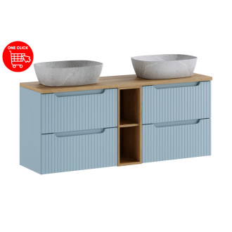 Comad SET-NOD B OAK 140CM S UN ANNA Koupelnová sestava 140 cm
