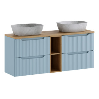Comad SET-NOD B OAK 140CM S UN ANNA Koupelnová sestava 140 cm