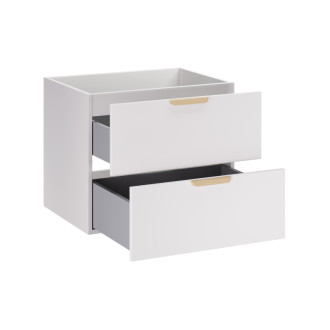 Comad ASTER WHITE 82-60-46-2S Skříňka pod umyvadlo 60 cm 2 zásuvky