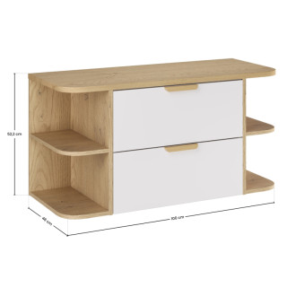 Comad SET-ASW B CREMONA 100CM LRSM Kúpeľňová zostava 100 cm s doskou