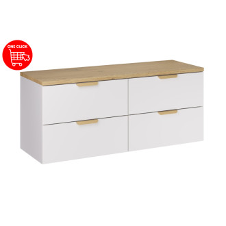 Comad SET-ASW B CREMONA 120CM Kúpeľňová zostava 120 cm s doskou