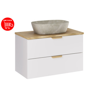 Comad SET-ASW B NAT CREMONA 80CM UN ANNA Kúpeľňová zostava 80 cm