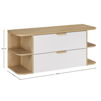 Comad SET-ASW B CREMONA 120CM LRSM Kúpeľňová zostava 120 cm s doskou