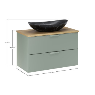 Comad SET-ASG B CREMONA 80CM UN LENA Koupelnová sestava 80 cm