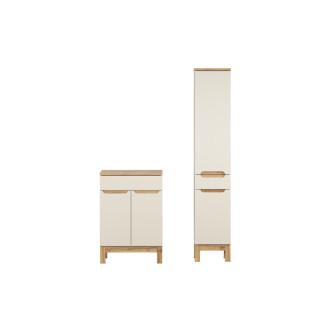 Comad SET-BAC B WOTAN 60CM HC Kúpeľňová zostava 60 cm s doskou a vysokou skrinkou