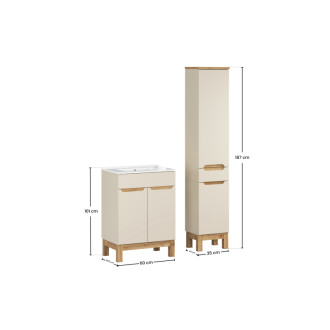 Comad SET-BAC 60CM LAVA HC Kúpeľňová zostava 60 cm