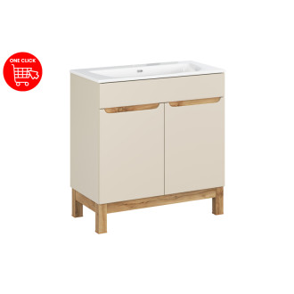 Comad SET-BAC 80CM SKY Kúpeľňová zostava 80 cm s nábytkovým umývadlom SKY