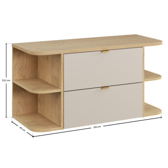 Comad SET-DC B CREMONA 100CM LRSM Kúpeľňová zostava 100 cm s doskou