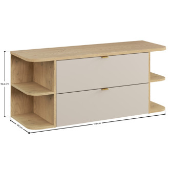 Comad SET-DC B CREMONA 120CM LRSM Kúpeľňová zostava 120 cm s doskou