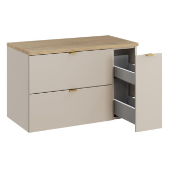 Comad SET-DC B CREMONA 80CM LC Kúpeľňová zostava 80 cm s doskou a cargo skrinkou
