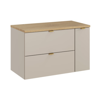 Comad SET-DC B CREMONA 80CM LC Kúpeľňová zostava 80 cm s doskou a cargo skrinkou
