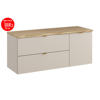 Comad SET-DC B NAT CREMONA 120CM LB Kúpeľňová zostava 120 cm