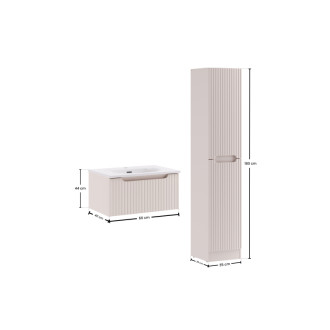 Comad SET-NOC 60CM 1S SKY 3 HCLB Kúpeľňová zostava 60 cm
