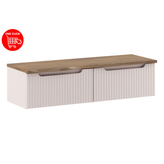 Comad SET-NOC B CASHMERE 120CM 1S Kúpeľňová zostava 120 cm s doskou