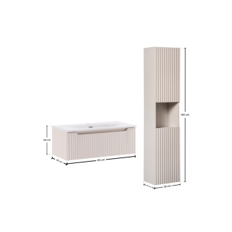 Comad SET-NOC 80CM 1S SKY 3 HC Kúpeľňová zostava 80 cm