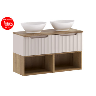Comad SET-NOC B OAK 100CM 1S UN LOLA LR Kúpeľňová zostava 100 cm