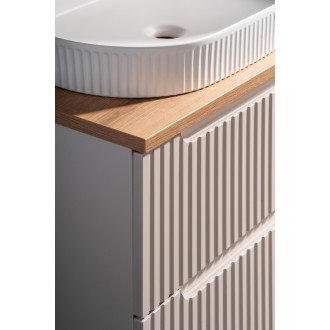Comad SET-NOC B OAK 90CM S LC Kúpeľňová zostava 90 cm s doskou a cargo skrinkou