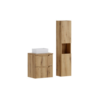 Comad SET-NOCE B OAK 50CM S UN GAJA HC Kúpeľňová zostava 50 cm