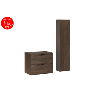 Comad SET-TEV B VILLA 60CM HC Kúpeľňová zostava 60 cm s doskou a vysokou skrinkou