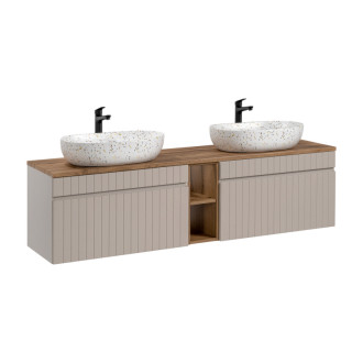Comad set icc b 180 cm lili-mw21 81-01 coast evoke oa zostava 180 cm s doskou a 2 umývadlami