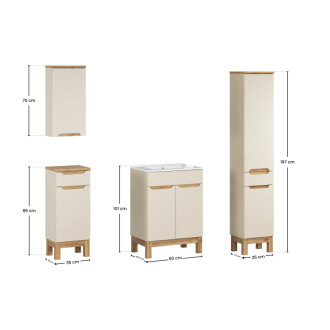 Comad SET-BAC 60CM LAVA HC LC Kúpeľňová zostava 60 cm