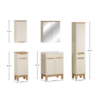 Comad SET-BAC 60CM LAVA HC MC Kúpeľňová zostava 60 cm