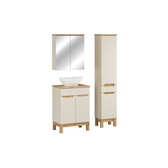 Comad SET-BAC B NAT WOTAN 60CM UN LOLA HC MC Kúpeľňová zostava 60 cm