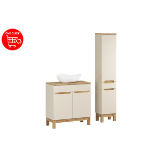 Comad SET-BAC B WOTAN 80CM UN CLOUD HC Kúpeľňová zostava 80 cm