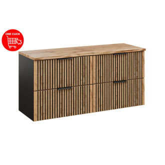 Comad SET-XIL B NAT WOTAN 120CM Kúpeľňová zostava 120 cm s doskou